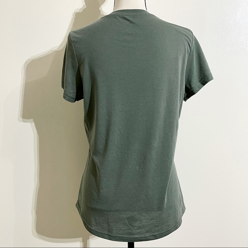 Puma Athletic Shirt Green size Lg - Picture 3 of 8